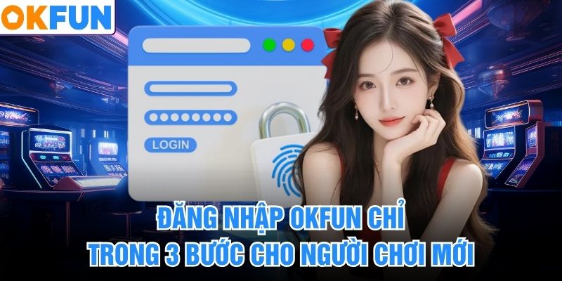 Đăng Nhập OKFUN Chỉ Trong 3 Bước Cho Người Chơi Mới